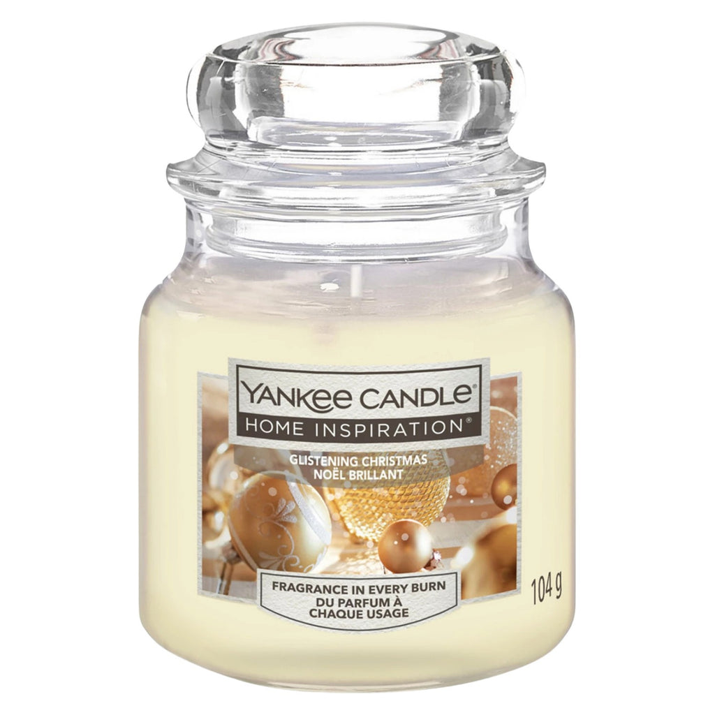 Yankee Home Inspiration Scented Candle 104g - Glistening Christmas