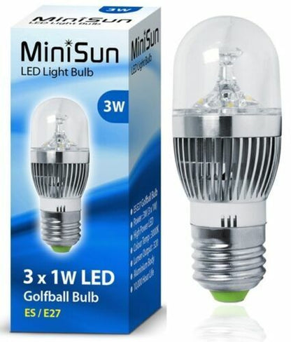 MiniSun LED Daylight Spotlight Ceramic High Powered Bulbs Various