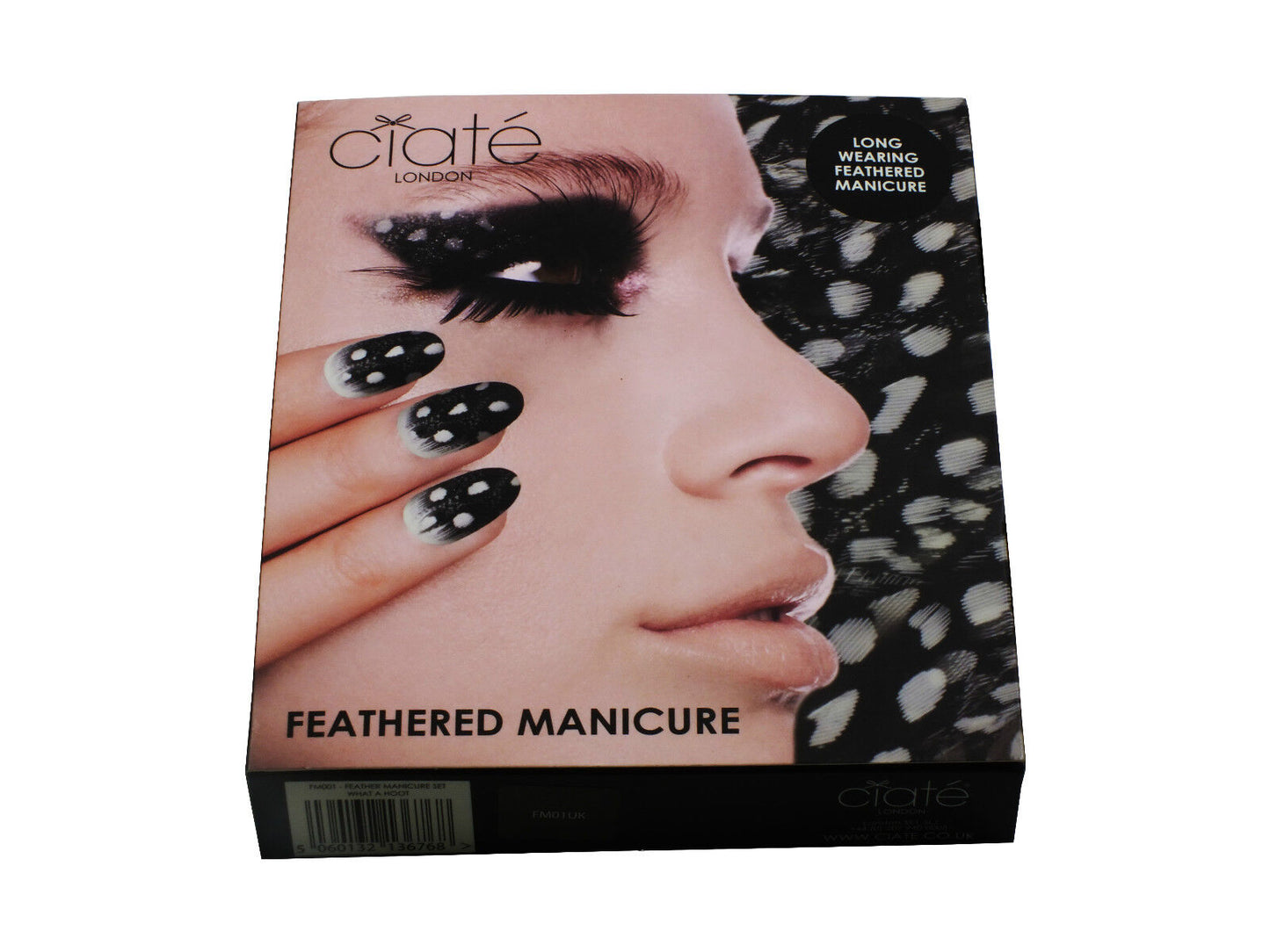 Ciate London Feathered Manicure Nail Care Kit Cuticle Tool Gift Set