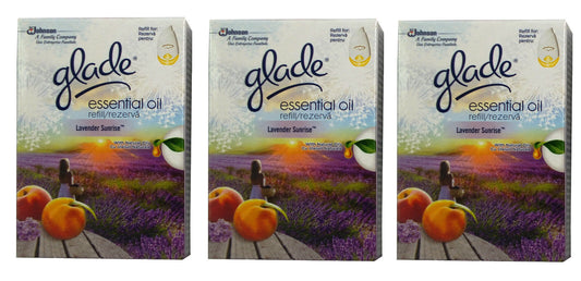 3 Glade Essential Oil Refill With Love Clean Linen Sunrise Choose Fragrance