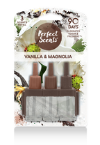 6x Perfect Scents 3Scents Refill Home Air Freshener - Compatible with 3volution
