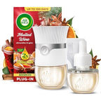 Air Wick - Scented Oil Plug In + Refill - Up To 100 Days - Mulled Wine - 19ml
