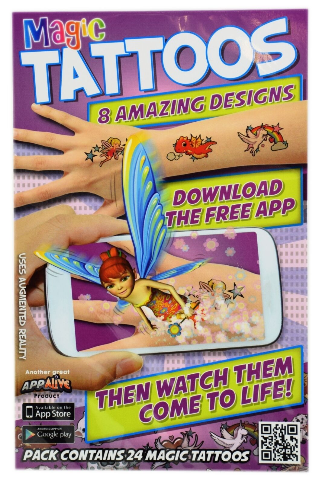 Magic Tattoos That Come To Life 8 Different Designs For Boys & Girls