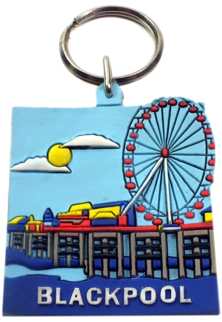 8, 36, 100 X 3D Cute Rubber Key Ring Key Chain UK Landmark & Theme Sports Gift