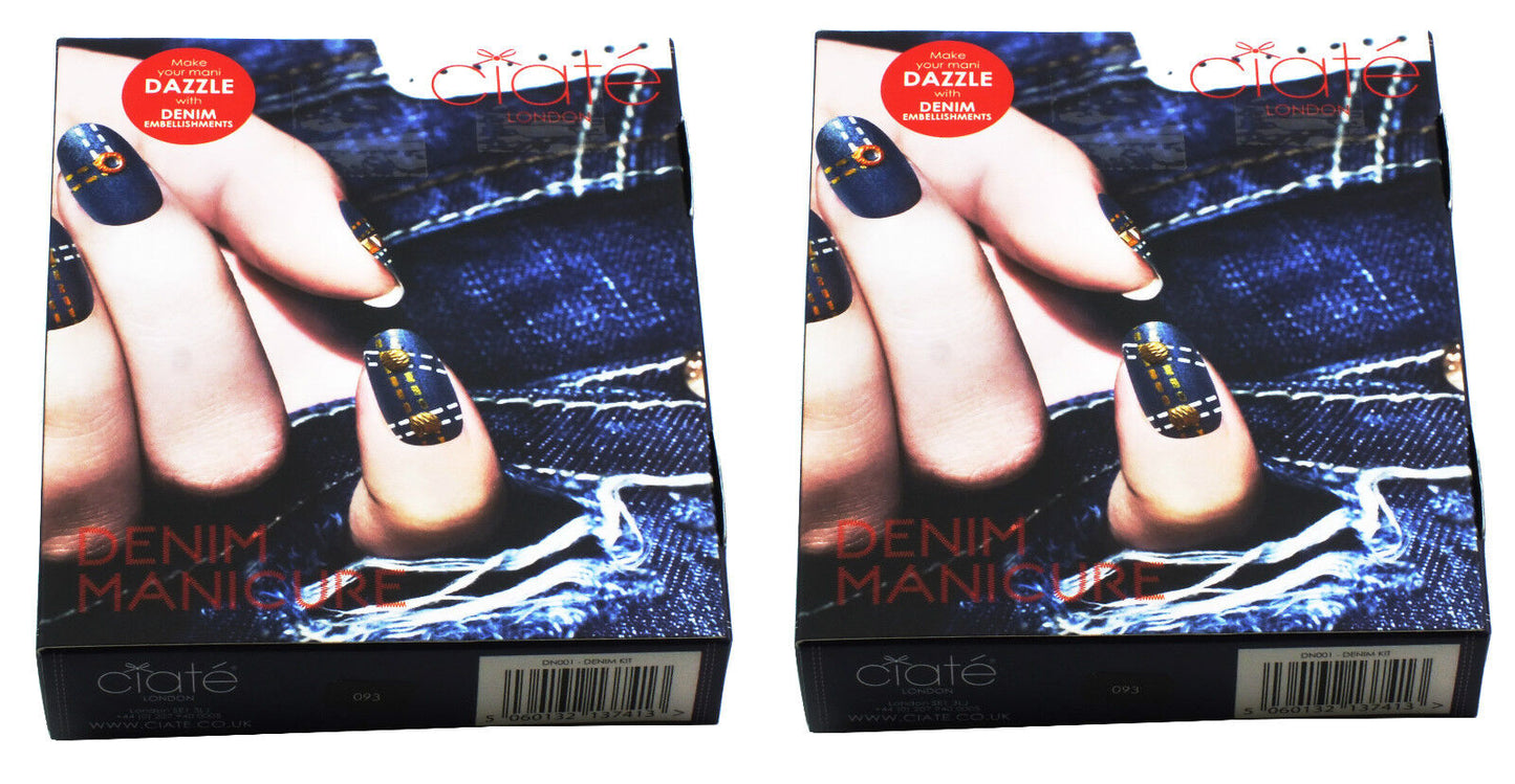 Ciate London Denim Manicure Nail Art Manicure Set