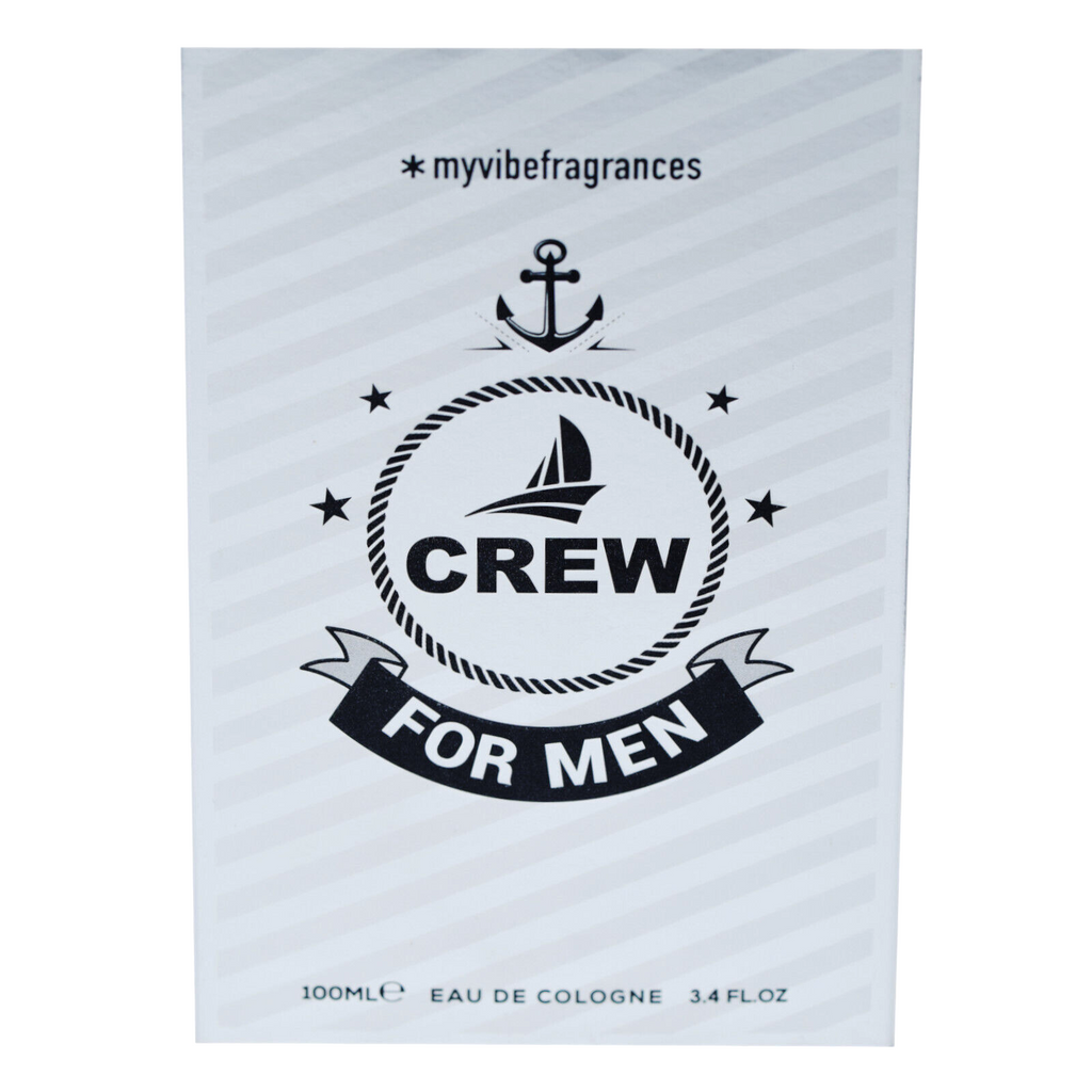 myvibefragrances Crew For Men Eau De Cologne 100ml/3.4floz - image 2