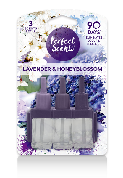 3x Perfect Scents 3Scents Refill Home Air Freshener - Compatible with 3volution