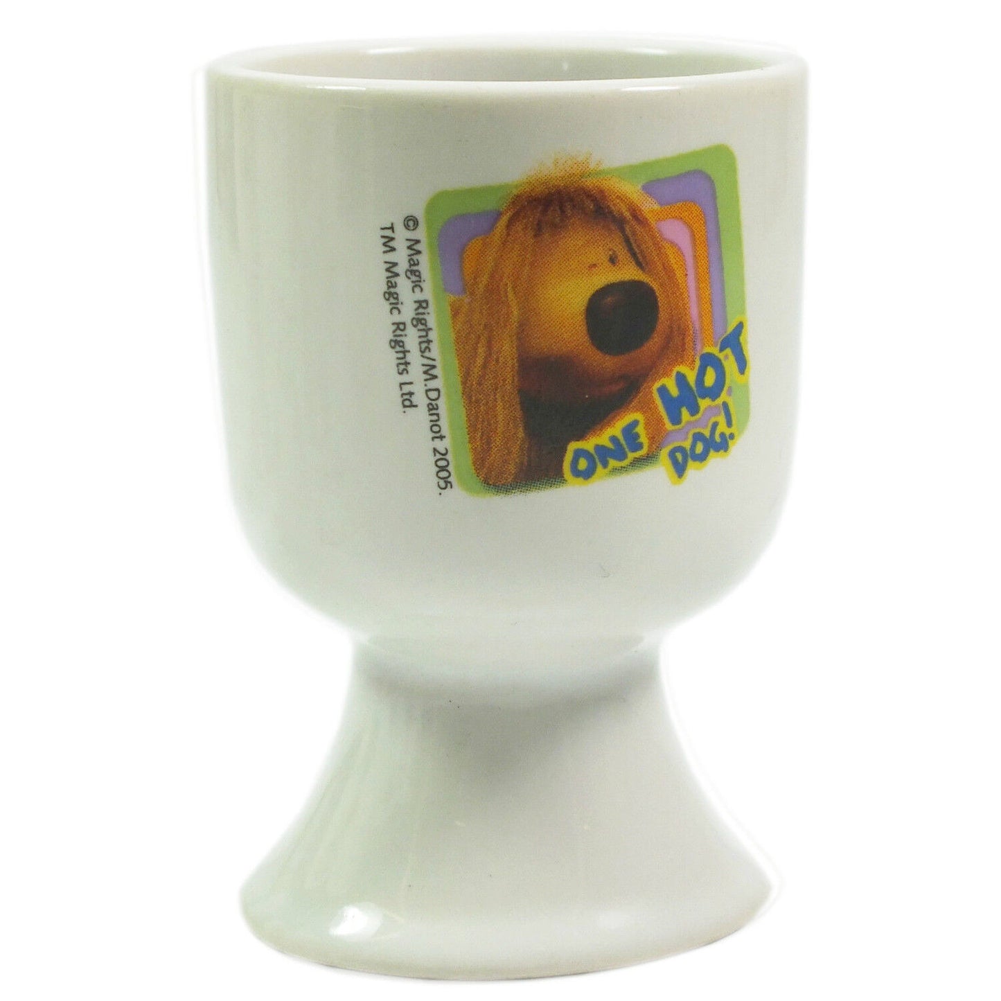 3,6,12 X Set Boiled Egg Cups Ceramic Cartoon Characters Kids Breakfast Egg Cups