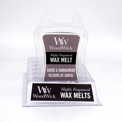 6x Yankee WoodWick Wax Melt Mini Hourglass 22.7g 15 Fragrances + 20 Tealights