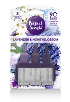 12x Perfect Scents 3Scents Refill Home Air Freshener - Compatible with 3volution
