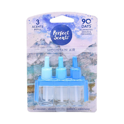 3x Perfect Scents 3Scents Refill Home Air Freshener - Compatible with 3volution