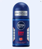 Nivea Men Roll On Dry Impact 72hr Anti-Perspirant 0% Alcohol - 50ml - image 4