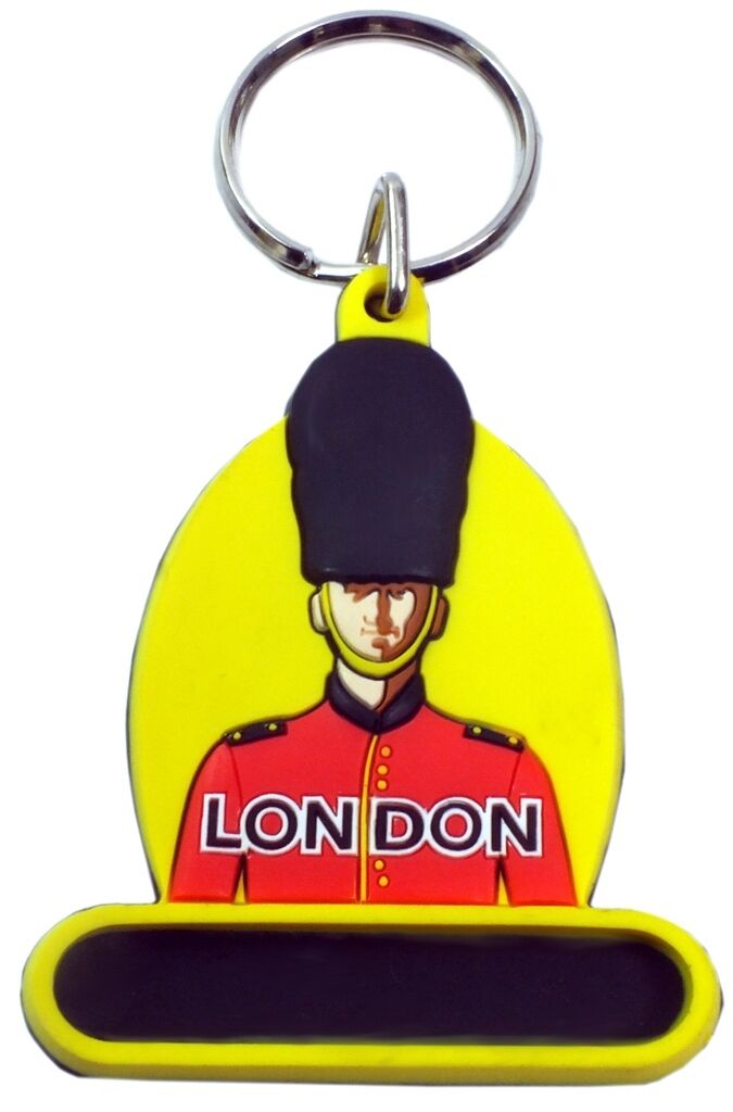 8, 36, 100 X 3D Cute Rubber Key Ring Key Chain UK Landmark & Theme Sports Gift