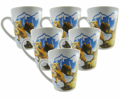 Kids Mug Character Ice Age Drinking Cup Ceramic Children Gift Set 350ML