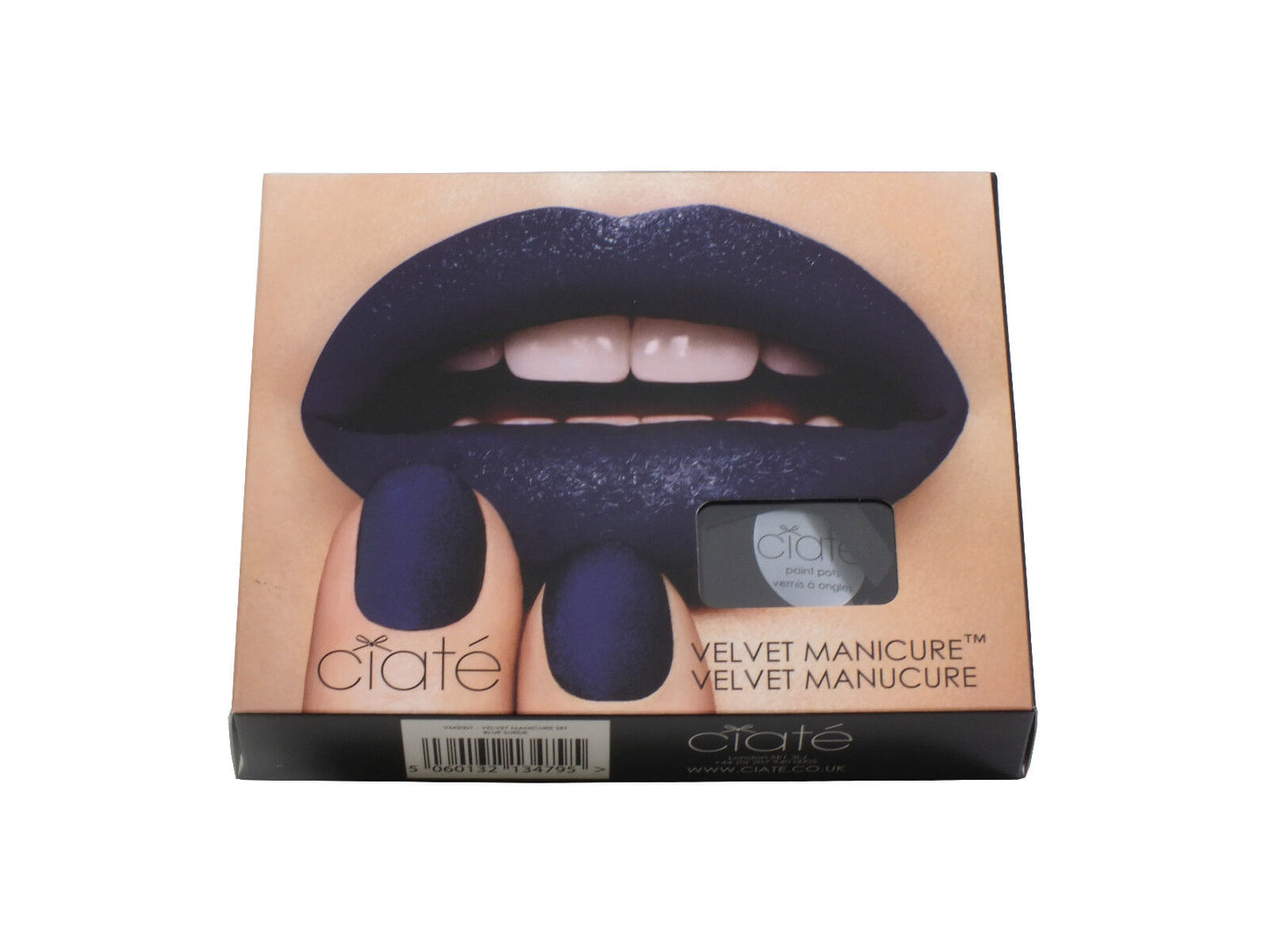 Ciate London Velvet Manicure Blue Suede Nail Art Manicure Set