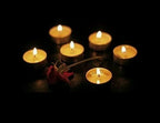 Tea Lights Night lights 25 Candles White Unscented 8 Hours Burn Time Starlytes - image 6