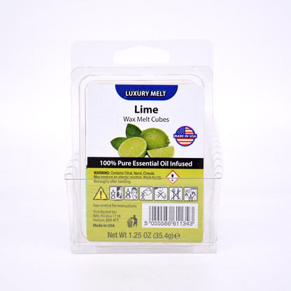 4x Luxury Wax Melt Cubes - 35.4g x 4 = 141.6g - 24 Cubes in Total - Made in USA