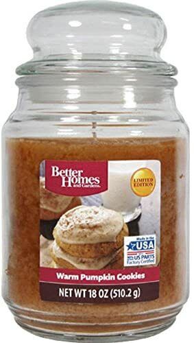 Better Homes & Gardens Scented Candle Jars Fragrance Candles Glass Jar 18 Oz