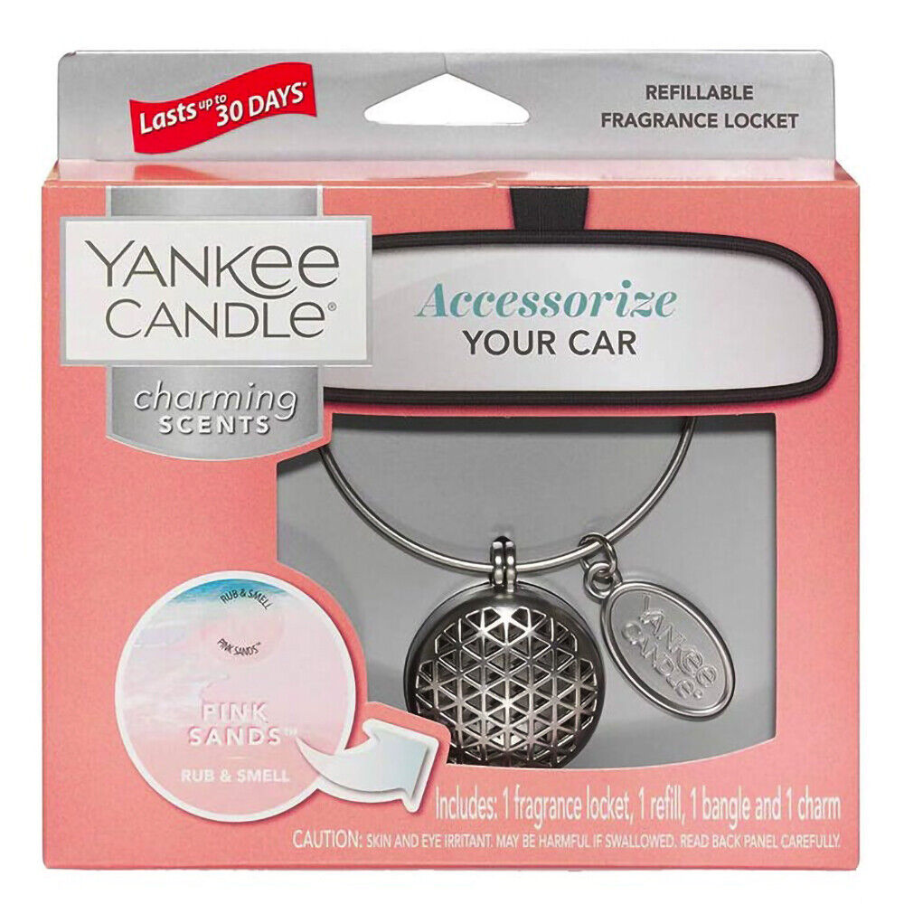 Yankee Candle Charming Scents Car Air Freshener Aroma Locket Car Fragrance  Scent