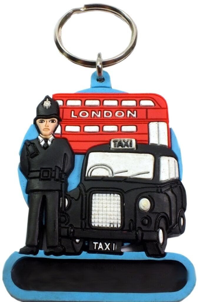 8, 36, 100 X 3D Cute Rubber Key Ring Key Chain UK Landmark & Theme Sports Gift