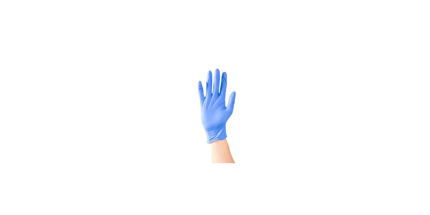 200 X Aurelia Transform Blue Disposable Nitrile Gloves All Sizes