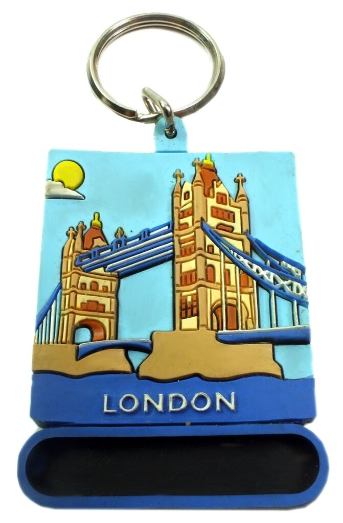 8, 36, 100 X 3D Cute Rubber Key Ring Key Chain UK Landmark & Theme Sports Gift
