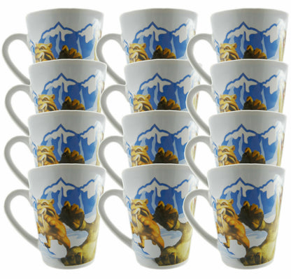 Kids Mug Character Ice Age Drinking Cup Ceramic Children Gift Set 350ML