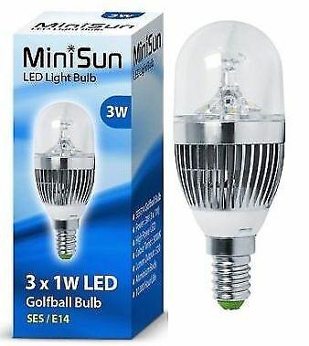 MiniSun LED Daylight Spotlight Ceramic High Powered Bulbs Various