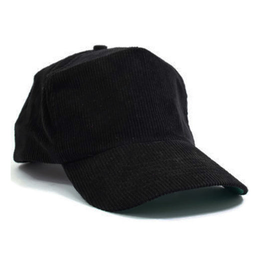 Black Classic Adjustable Baseball Caps - Work Casual Sports Leisure