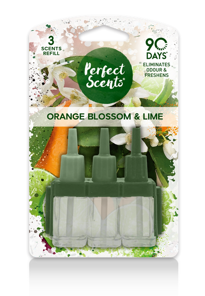 12x Perfect Scents 3Scents Refill Home Air Freshener - Compatible with 3volution