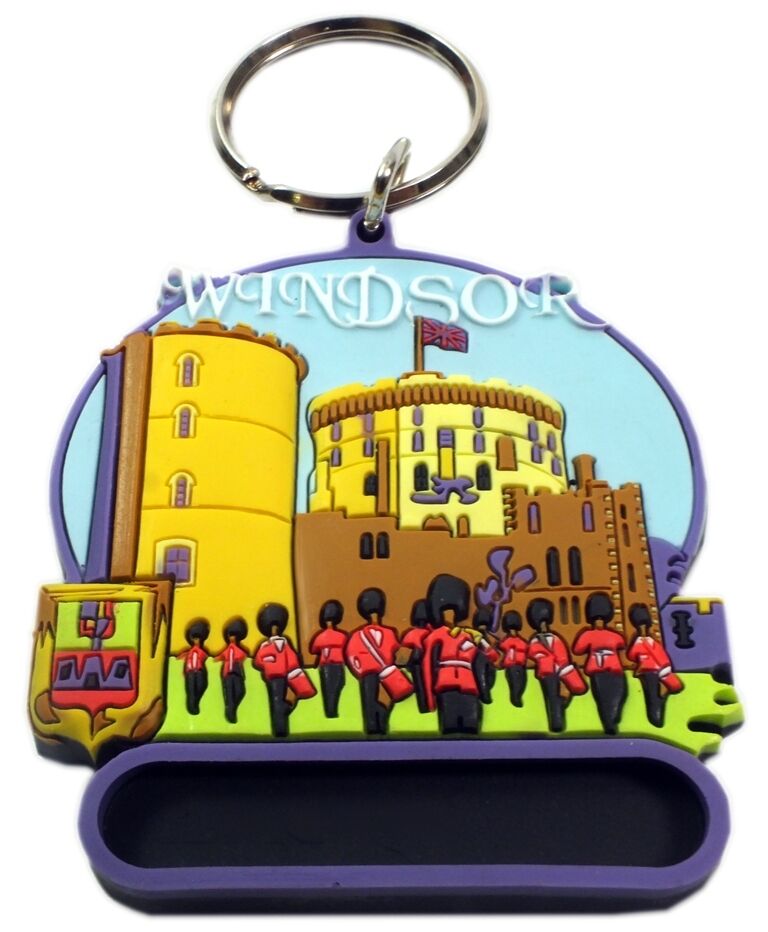 8, 36, 100 X 3D Cute Rubber Key Ring Key Chain UK Landmark & Theme Sports Gift