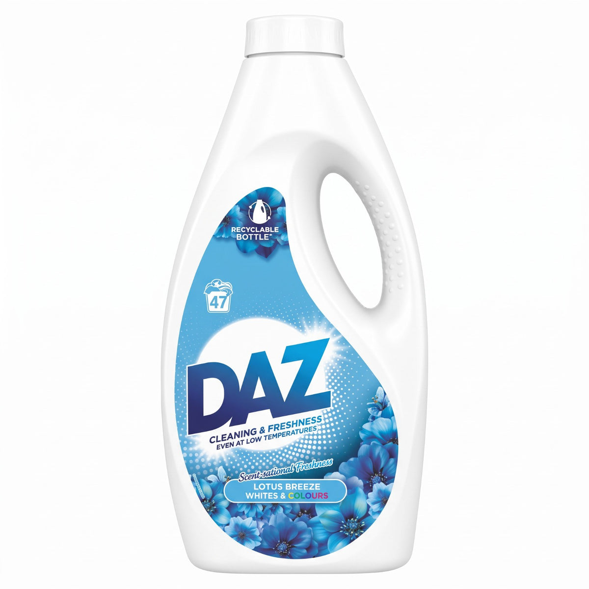 DAZ Scent-sational Freshness Lotus Breeze Laundry Gel 47 Washes Whites & Colours - image 5