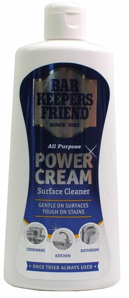 Bar Keepers Friend Power Spray 500ml, Stain Remover 250g and Power Cream 350ml