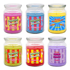 2x SWIZZELS LARGE SCENTED GLASS JAR CANDLE 18oz