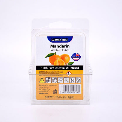 12x Luxury Wax Melt Cubes - 35.4gx12 = 424.8g - 96 Cubes in Total - Made in USA