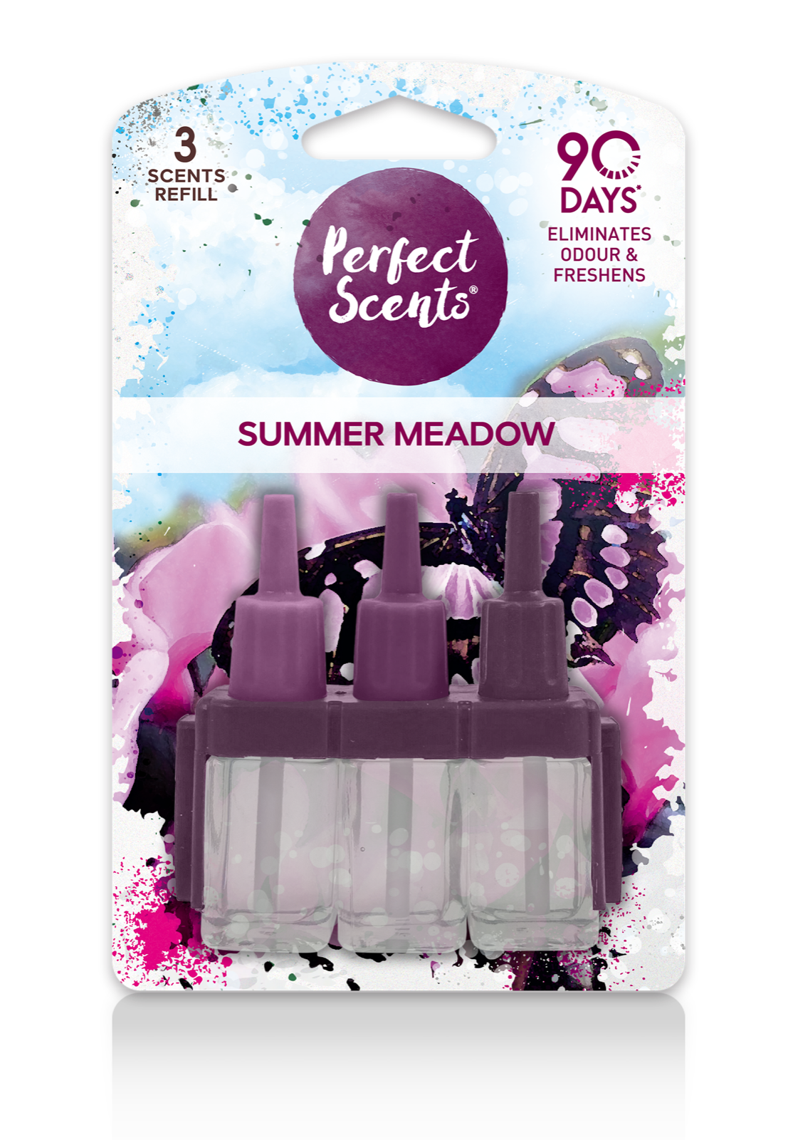 3x Perfect Scents 3Scents Refill Home Air Freshener - Compatible with 3volution