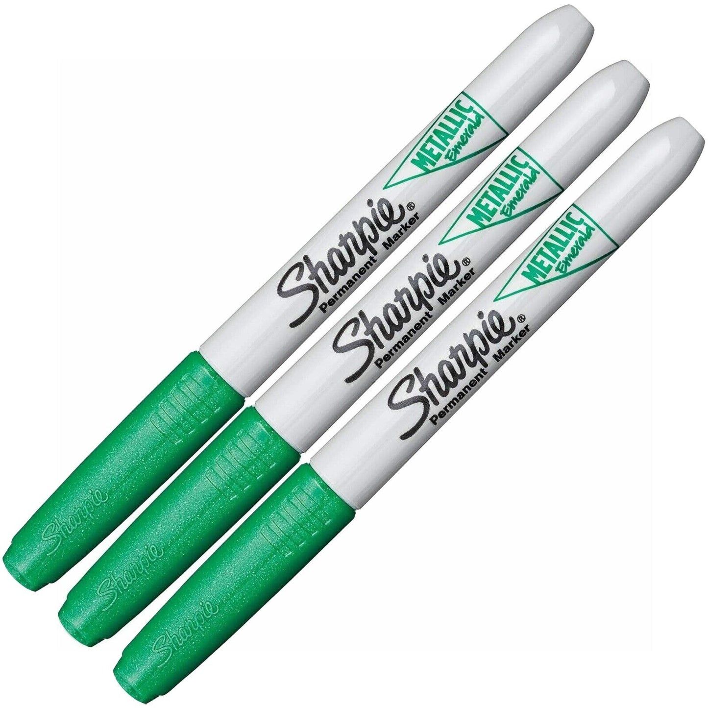 9x Sharpie Metallic Permanent Marker Pens Fine Point (Ruby, Emerald & Sapphire)