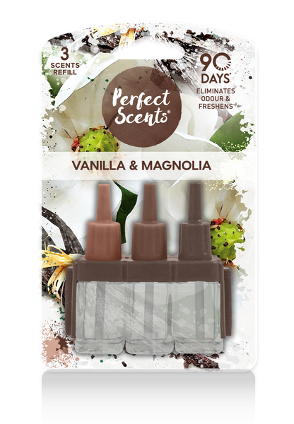 12x Perfect Scents 3Scents Refill Home Air Freshener - Compatible with 3volution