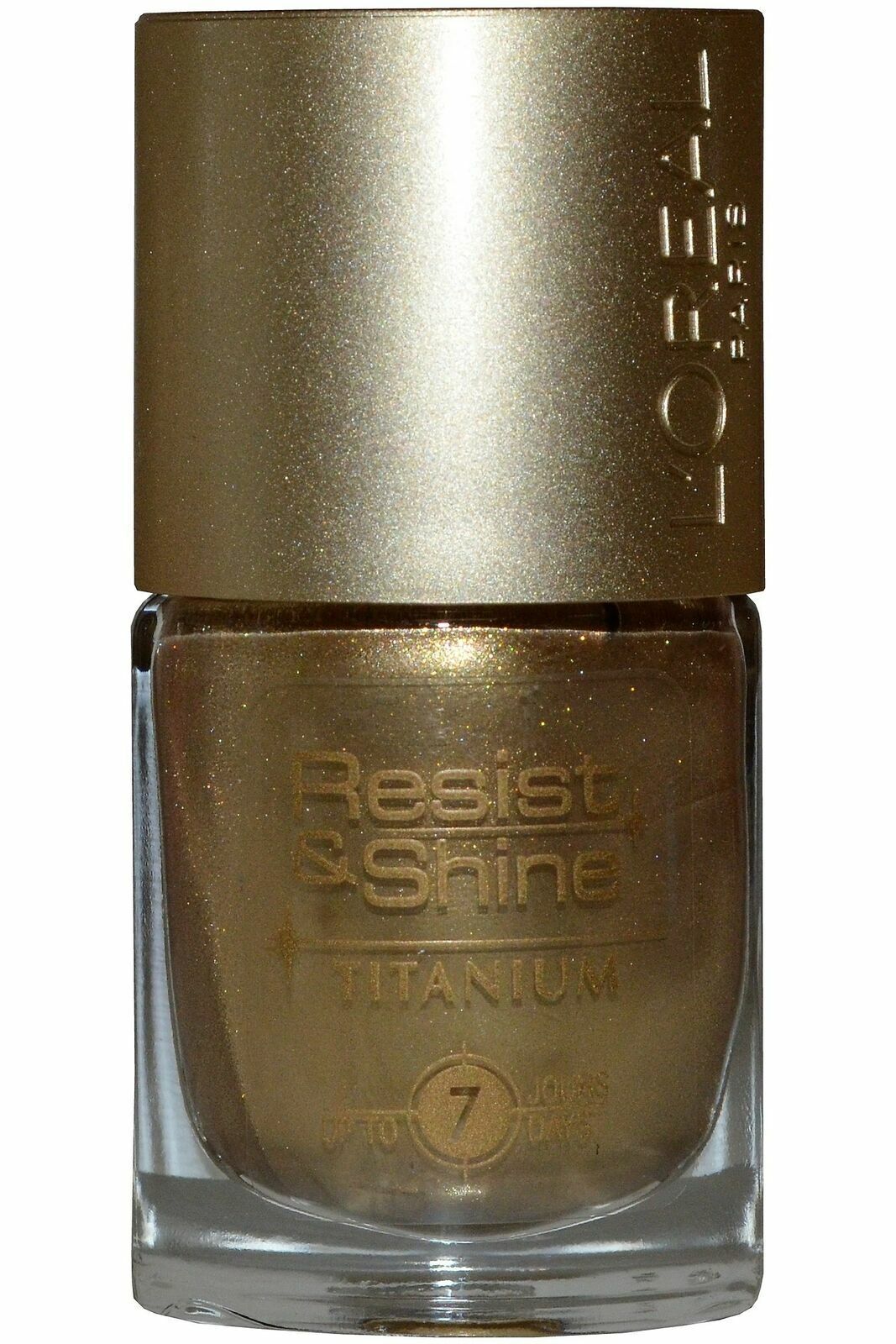 L'Oreal L'oreal Resist and Shine Titanium Nail Polish, Various Shades, 9ml