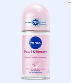 Nivea Female Roll On 72hr Anti-Perspirant 0% Alcohol Pearl & Beauty - 50ml - image 5