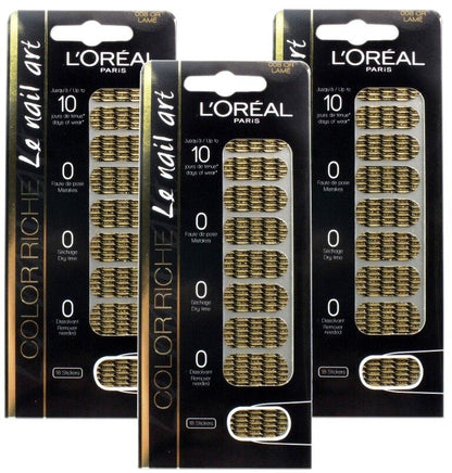 L'Oreal Color Riche Le Nail Art 18 Stickers - Various Designs to Choose