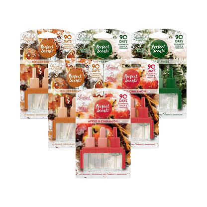 6x Perfect Scents 3Scents Refill Home Air Freshener - Compatible with 3volution