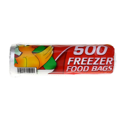 500 Freezer Food Bags 18cm x 23cm (7" x 9")