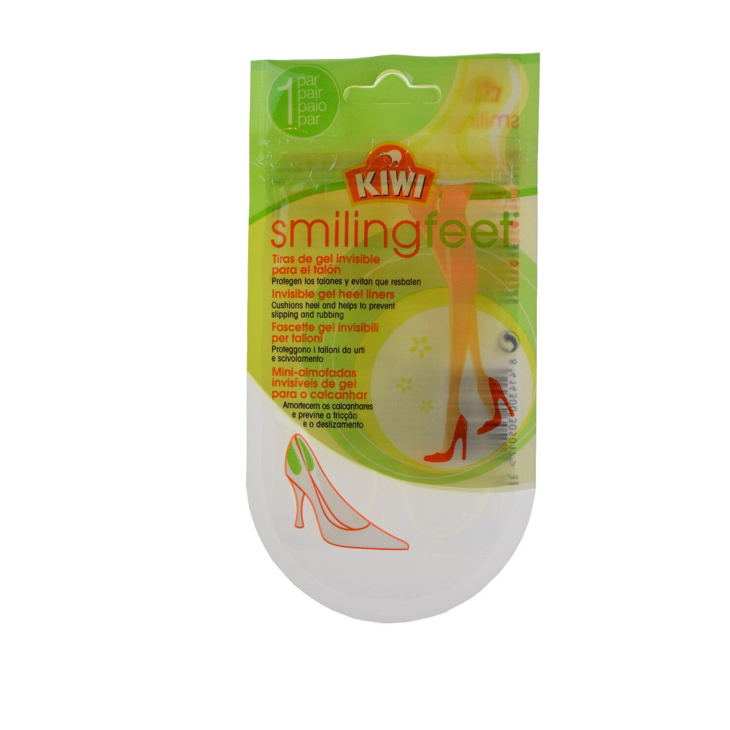 12x, 24x & 48x KIWI SMILING FEET GEL HEEL LINERS