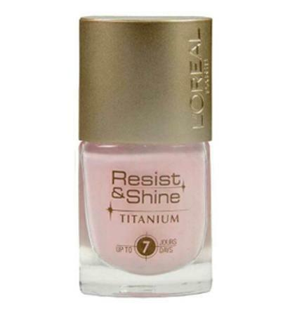 L'Oreal L'oreal Resist and Shine Titanium Nail Polish, Various Shades, 9ml