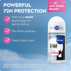 Nivea Female Roll On Black & White Invisible Original Anti-Perspirant - 50ml - image 3