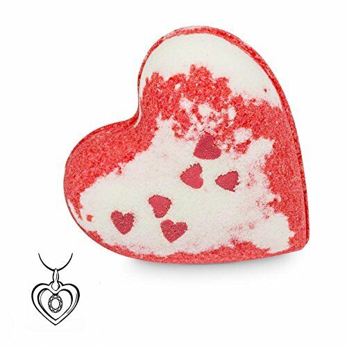 Jewel Candle Bath Bomb with a Silver Jewellery Surprise Perfect Gift for Her