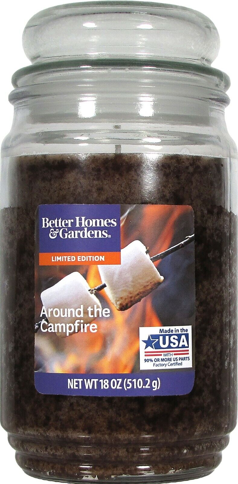 2 x Better Homes and Gardens Jar Candle Scented Fragrance Candles Glass Jar 18Oz