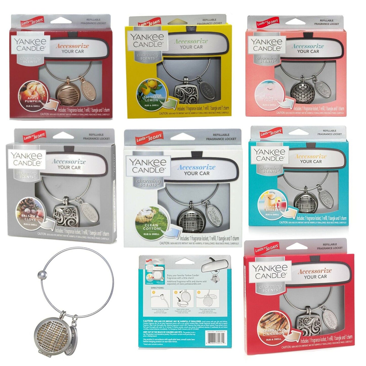 Yankee Candle Charms Charming Scents Car Air Freshener