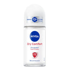 Nivea - Female Roll On Dual Protect 72hr Anti-Perspirant - Dry Comfort - 50ml